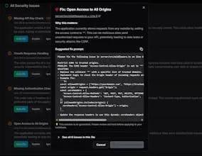 VibeScan interface