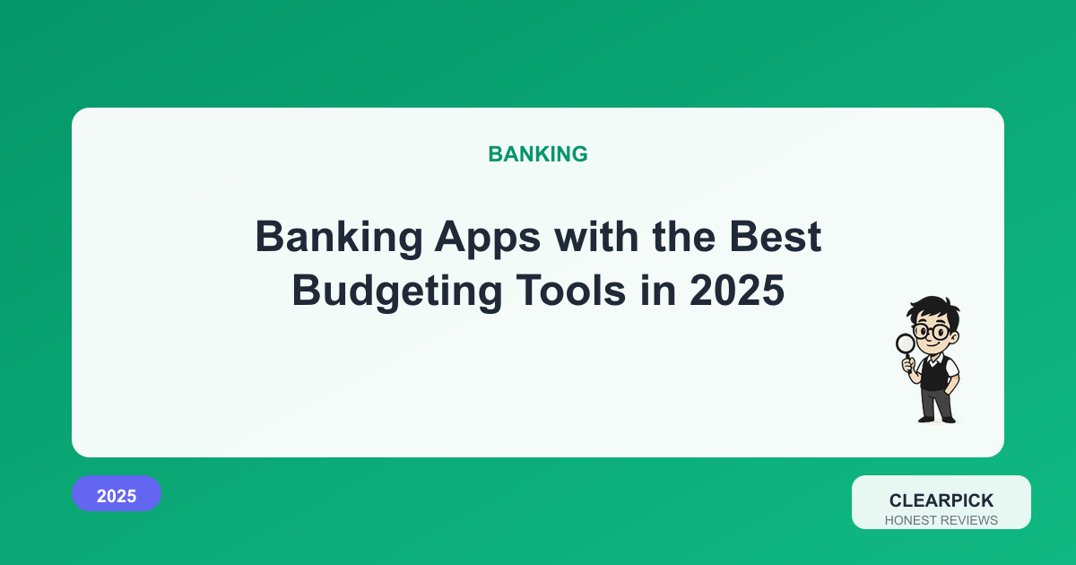Banking Apps with the Best Budgeting Tools in 2025