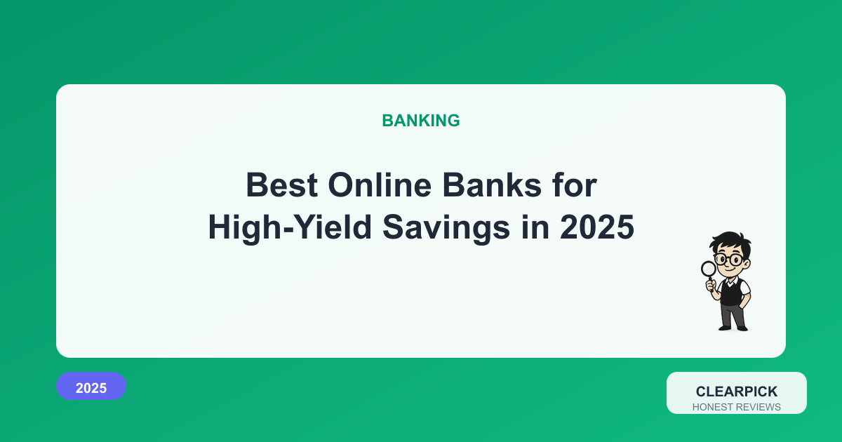 Best Online Banks for High-Yield Savings in 2025