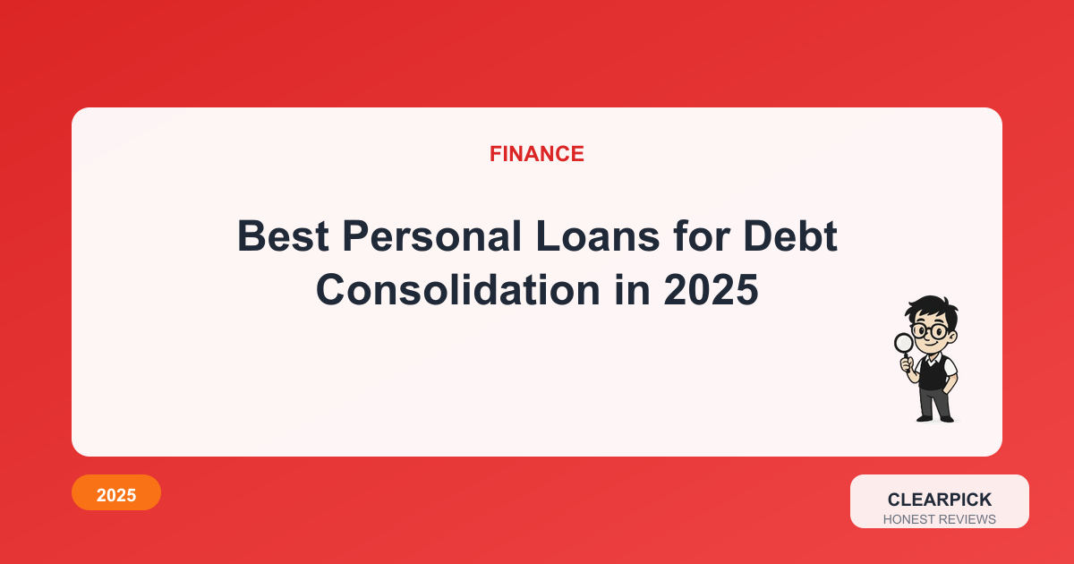 Best Personal Loans for Debt Consolidation in 2025