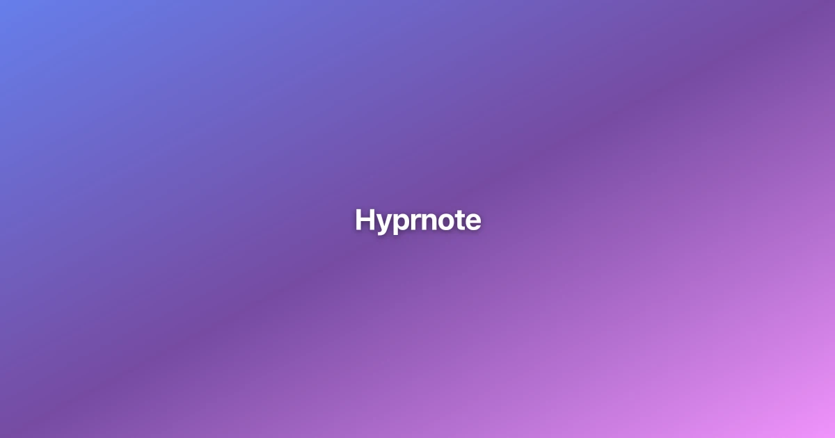 Hyprnote Review 2025: AI Tool Analysis & User Guide