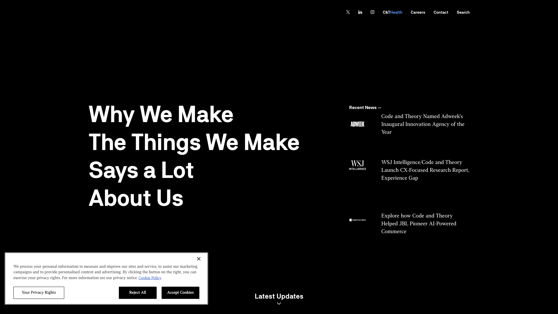 Code and Theory Homepage