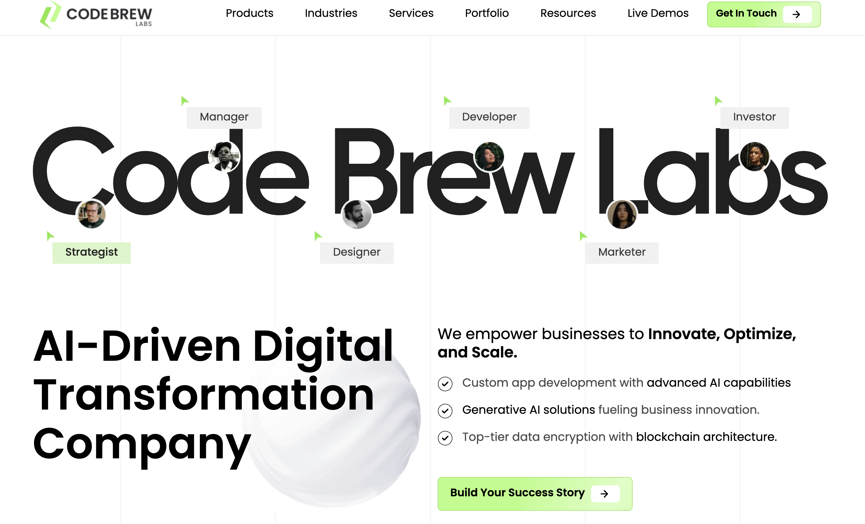 Code Brew Labs Homepage