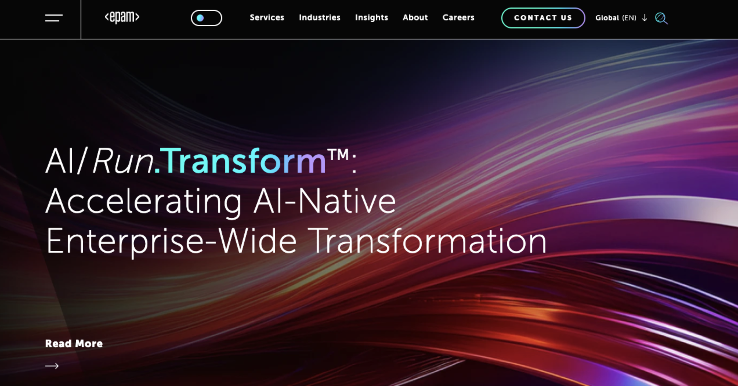 EPAM Systems Homepage