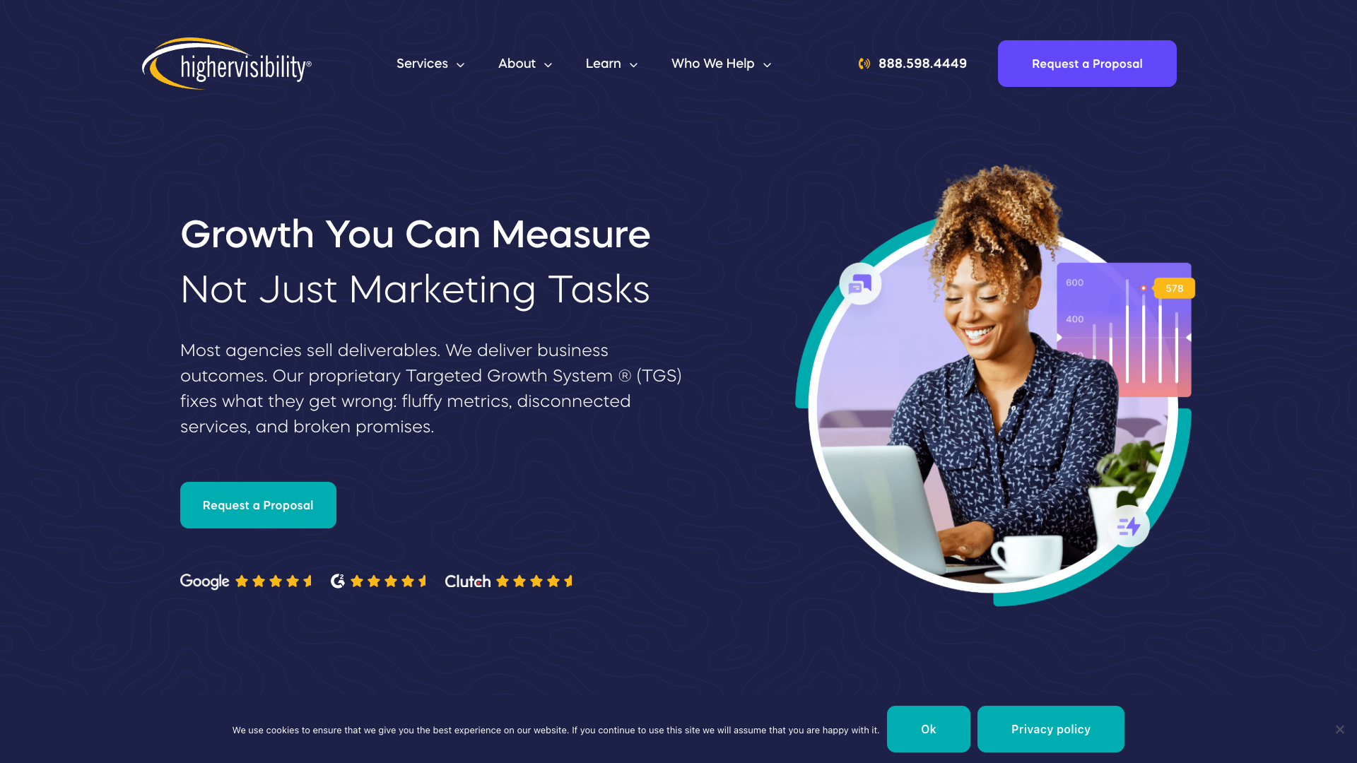 Higher Visibility Homepage