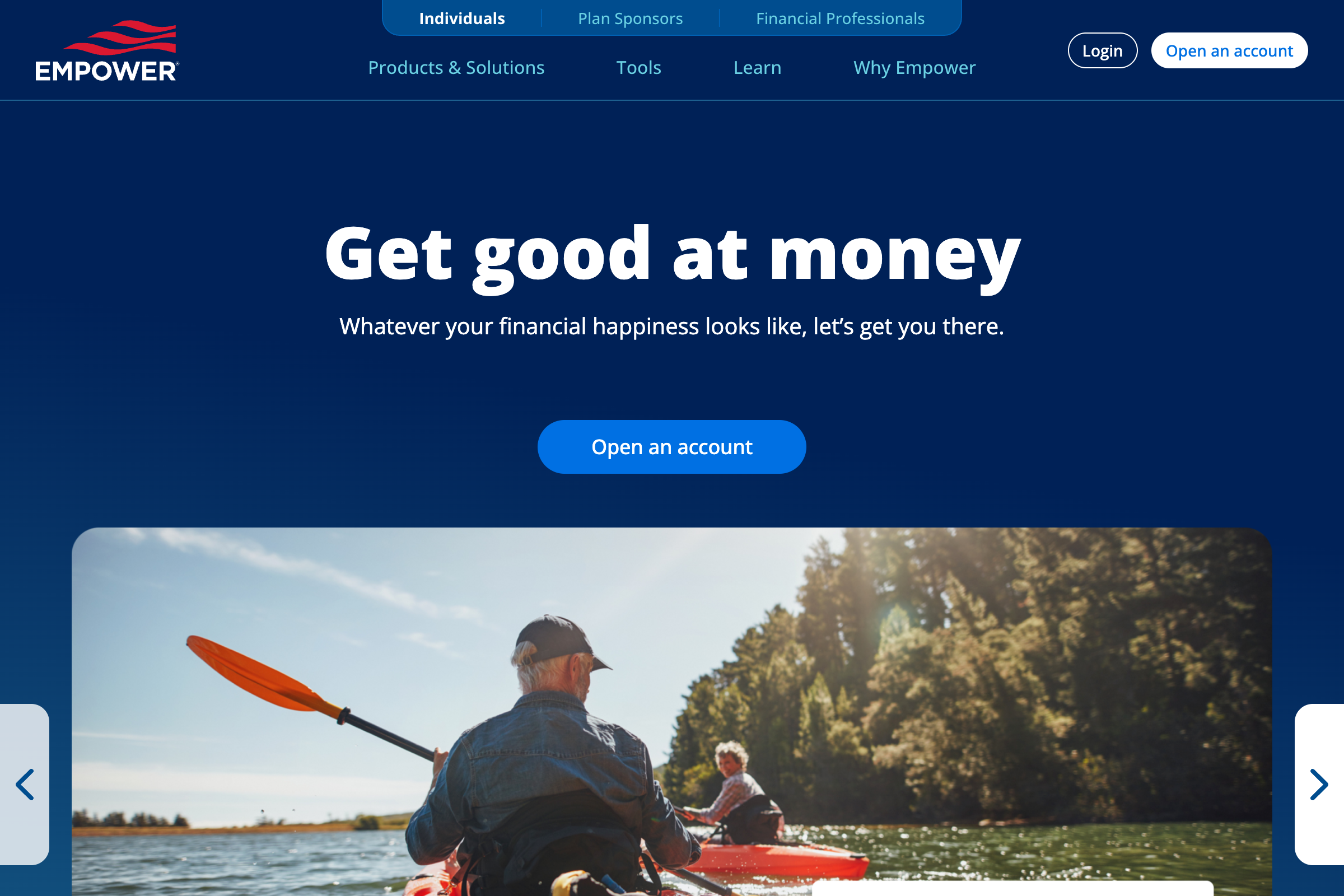 Personal Capital homepage