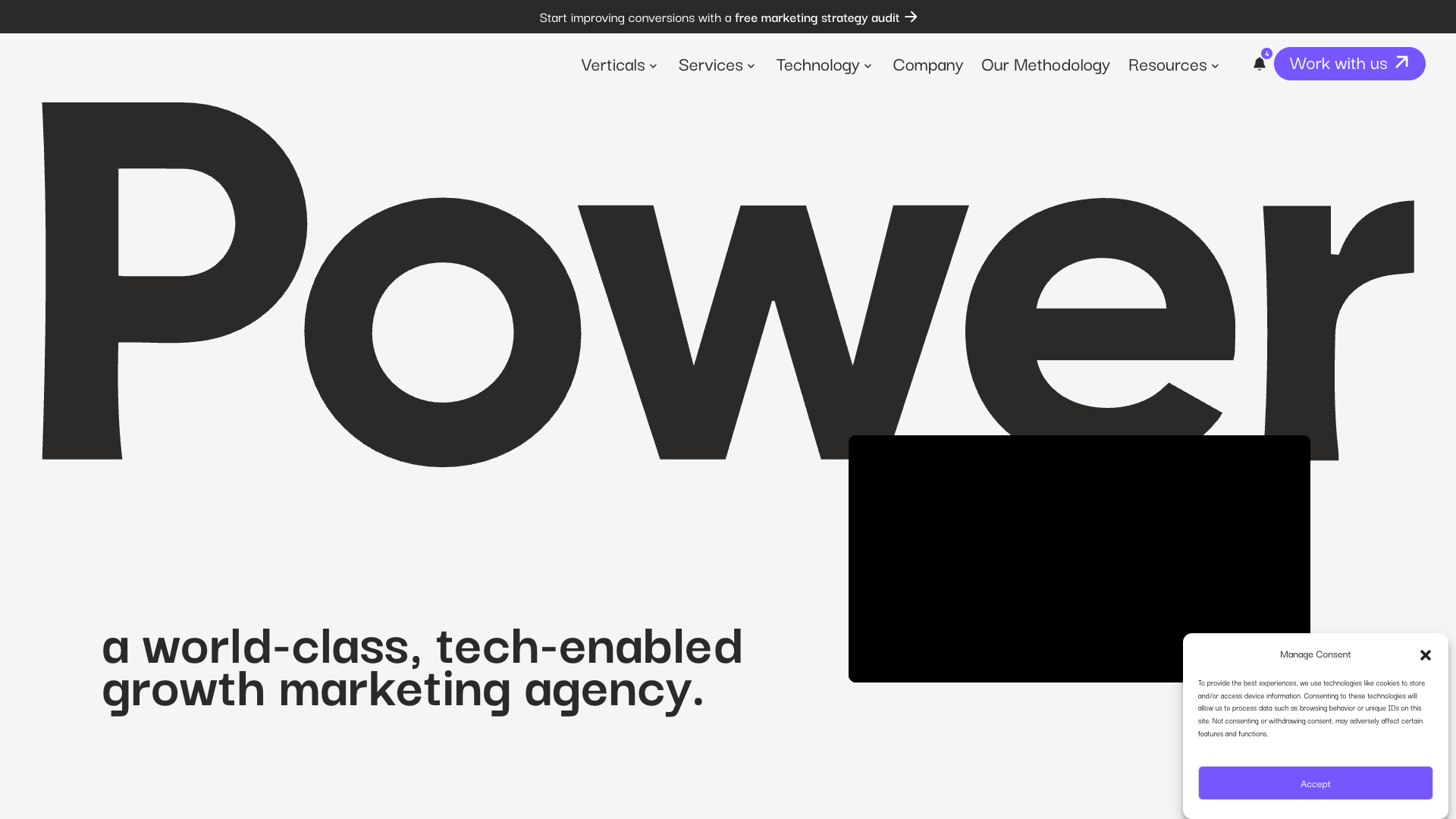 Power Digital Marketing Homepage